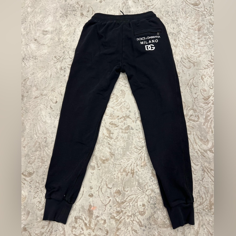 Dolce & Gabbana jogging pants with embossed tag/embroidered LoGo ⭐️RARE 46 - Picture 11 of 15